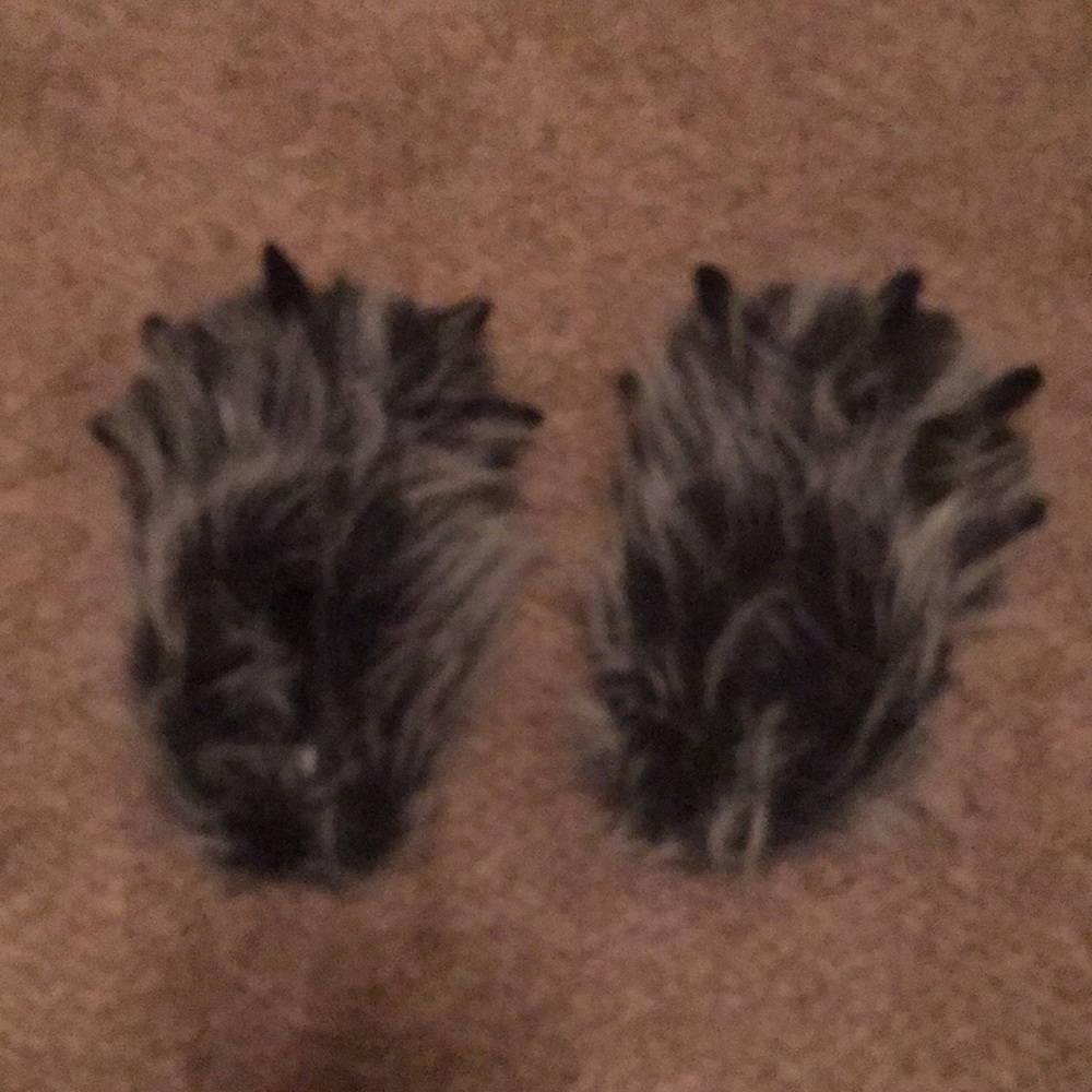 Bear slippers